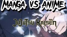 Manga vs Anime (Jujutsu Kaisen S2)