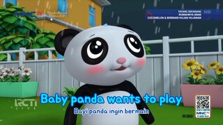 Rain, Rain, Go Away | Little Baby Bum (dalam lirik lagu bilingual)