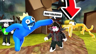 KABUR DARI RAINBOW FRIENDS VERSI HARD DI ROBLOX!!!