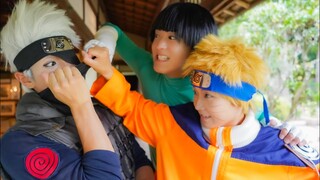 【NARUTO】どうしても口が見たい！カカシ先生のマスクをはがせ大作戦！