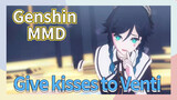 [Genshin MMD/Venti] Give kisses to Venti