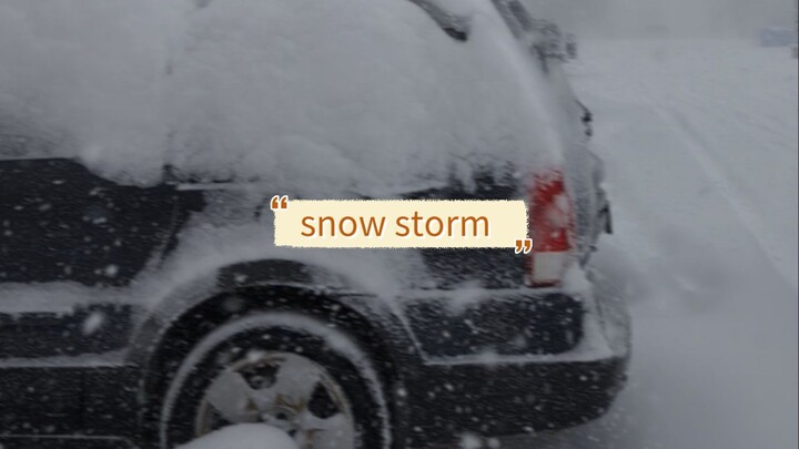 snow storm in Toronto