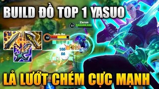 [LMHT Tốc Chiến] Yasuo Lả Lướt Chém Cực Mạnh Với Build Đồ Top 1 Trong Liên Minh Tốc Chiến