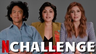 COWBOY BEBOP Cast Plays The "HARDCORE RECAP" Challenge With John Cho, Elena Satine & Daniella Pineda