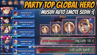 Party Top Global Hero Buat Musuh Mengsedih Xixixi