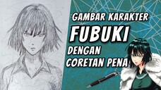 Cara Menggambar Karakter Fubuki Hanya Dengan Pulpen