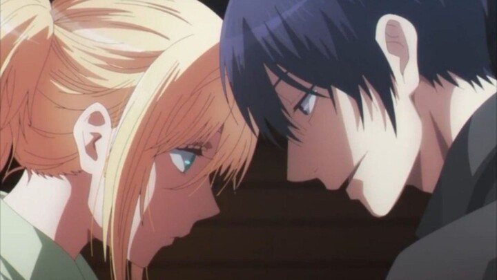 jatuh cinta dengan target😫 anime romance enemies to lovers🔥