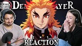UMAI! 🍜 Demon Slayer 2x1 REACTION! | "Flame Hashira Kyojuro Rengoku"