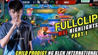 FULLCLIP MPL HIGHLIGHTS PART 1  - Mobile Legends Bang Bang