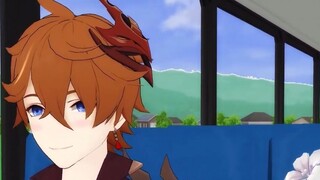 [Genshin Impact MMD] Sora yang terlalu protektif tidak mau pergi