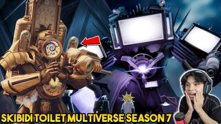 EPISODE RAHASIA SEASON 7 SKIBIDI TOILET MULTIVERSE! TITAN CLOCKMAN KEMBALI?! 😱