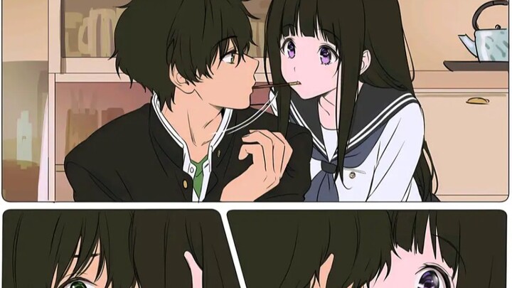 [Hyouka MAD] 99% of people who watched this video said the love story of Tian, Hyouka, Oreki Houtaro
