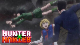 Gon's FIRST MEET with Leorio and Kurapika | FIRST HUNTER EXAM - Hunter x Hunter