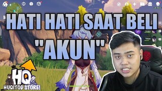 HACK BACK ? MM FAKE ? STORE NIPU ? - TIPS JUAL BELI AKUN GENSHIN IMPACT - GENSHIN IMPACT INDONESIA