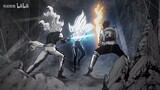 [One Punch Man] Flashy Flash VS Gale Wind and Hell Fire Flame Full Fight Animation