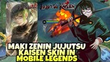 MAKI ZENIN JUJUTSU KAISEN SKIN IN MOBILE LEGENDS