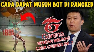 TERBARU CARA DAPAT MUSUH BOT DI SOLO RANGKED ITU TRIK HOAKS FREE FIRE