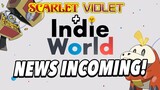 Nintendo Indie World on Wednesday! + New Pokémon SV Trailer TOMORROW!