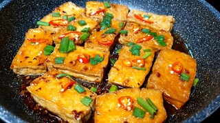 TÀU HỦ CHIÊN NƯỚC MẮM món chay ngon dễ làm - Thanh cooking