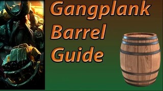 TIÊU ĐIỂM TƯỚNG- GANGPLANK [HƯỚNG DẪN CHƠI GANGPLANK]