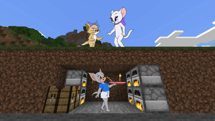 Kate đấu với 2 Thợ săn | Người chạy nhanh Minecraft
