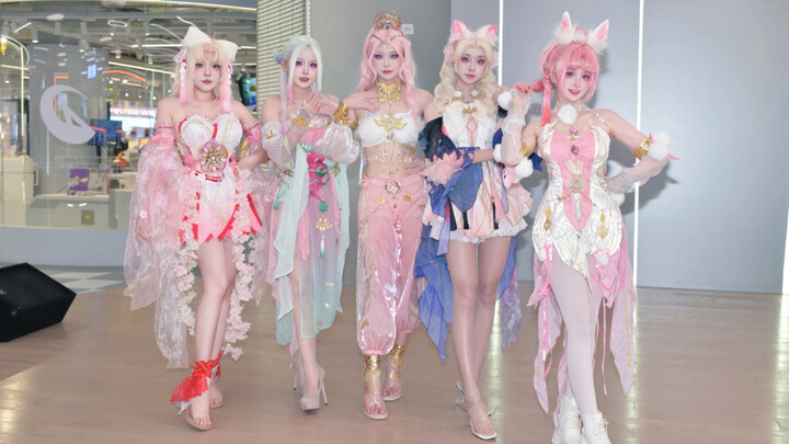 【Tsuki Huiyue Girls】Pink and tender Eternal Disaster Girls Group*See you again