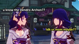 When u Realize the Dendro Archon may Already be AMONG US... | Genshin Impact