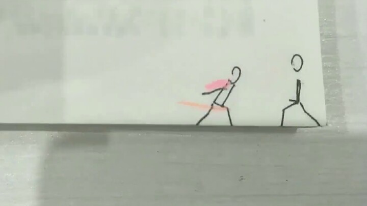 【Stickman】Exciting page-turning animation! Meaqua vs DD!
