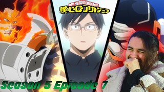 ITS HEATING UP!! | My Hero Academia Season 5 Episode 7 Reaction