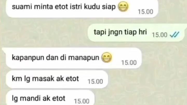 ga sekalian ber4k bang, etot mulu pikirannya ngerii