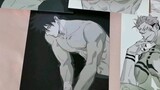 What makes the Jujutsu Kaisen male gods collectively burst their clothes?