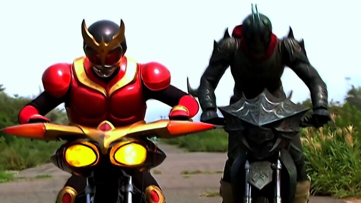 It would be hard to find a car battle scene that is better than Kuuga's.