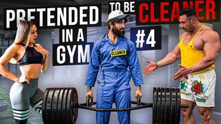 CRAZY CLEANER surprise GIRLS in a GYM prank ft. NOEL DEYZEL #4 | Aesthetics in Public