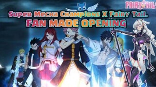 KETIKA GAME DIJADIIN OPENING ANIME, EDIT 2 HARI JADI 1 MENIT😂| SUPER MECHA CHAMPIONS X FAIRY TAIL