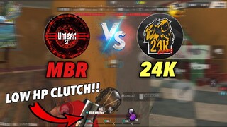 MBR VS 24K / 4VS4 TOURNA+CUSTOM HIGHLIGHTS / ROS MOBILE MONTAGE / EP.162