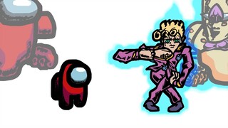 Mini Crewmate Kills JoJo's Characters - Part #2 | Among Us