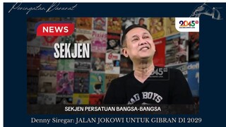 Jalan Jokowi Untuk Gibran