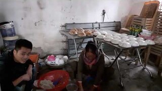 Bê hấp tương bần.rượu chuối hột.khu làm cỗ