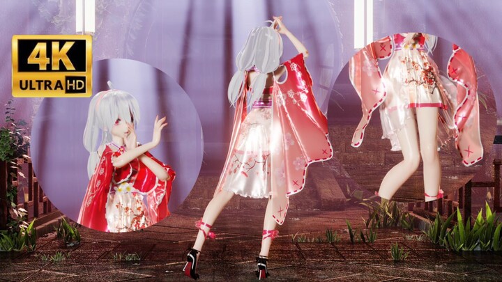 【超宽屏/4K60FPS/HAKU】弱音双马尾国风服装~桃花笑~