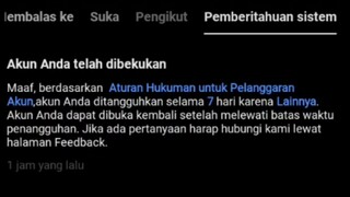 akhirnya bisa upload & balas komen kemarin akunya di bekuin 7 hari😮‍💨