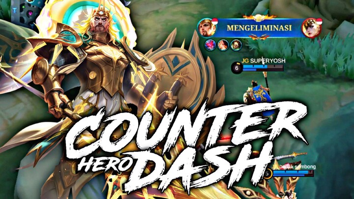 SALAH SATU COUNTER ALAMI HERO DASH - Mobile Legends