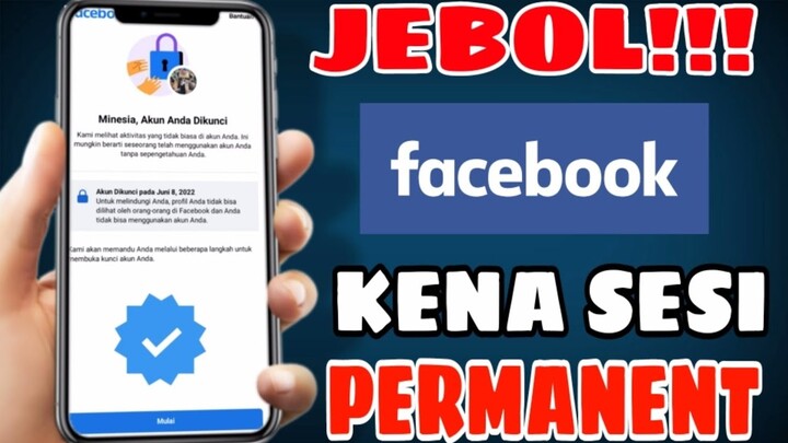JEBOL!!! Cara Membuka Facebook Kena Sesi Permanent Tanpa Identitas Terbaru 2022 | Tutorial Facebook