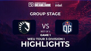 Game 1: OG vs Team Liquid (Yuragi vs MATUMBAMAN | BO3) DPC WEU 2022 Tour 3: Division I