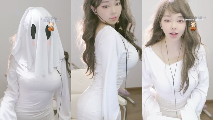 ليو فاي إر تقمصت شخصية ميشلان وأبدعت في تقديم دور الشبح اللطيف، وأرعبت 5 مذيعين خلال الاتصال المباشر