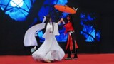 Dengan 500 suka, pergi ke kantin sekolah untuk bercosplay dengan Xie Lian dan menari mengikuti taria