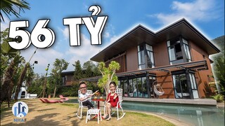 Choáng Ngợp Biệt Thự "ỐC ĐẢO" 2000m2 Đỉnh Nhất Sân Golf Tam Đảo Trị Giá 56 TỶ  - NhaF [4K]