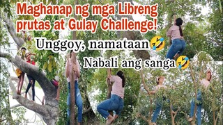 Maghanap ng Libreng Gulay at prutas Challenge + Akyat Puno + Mukbang