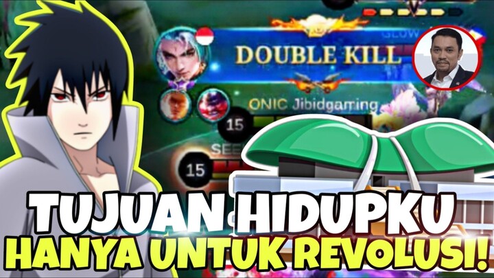 SASUKE MENGINGINKAN REVOLUSI DpR🤐