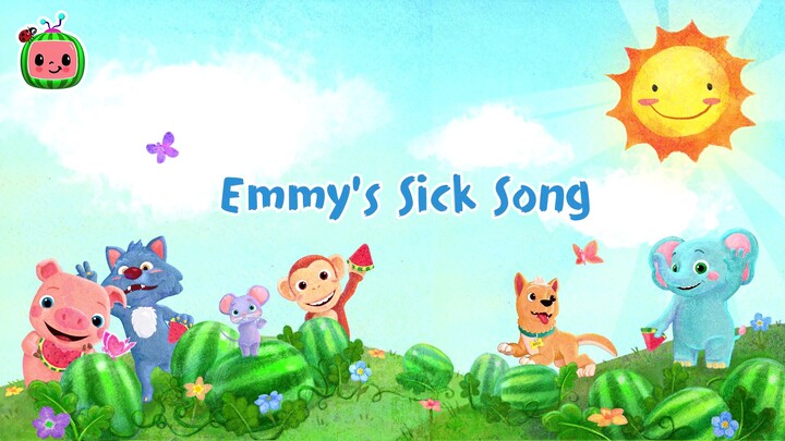 Emmy's Sick Song |Cocomelon Nursery Rhymes & Kids Song