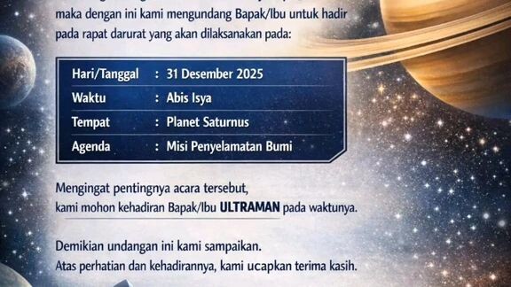 menolak semua ajakan tahun baru kecuali...